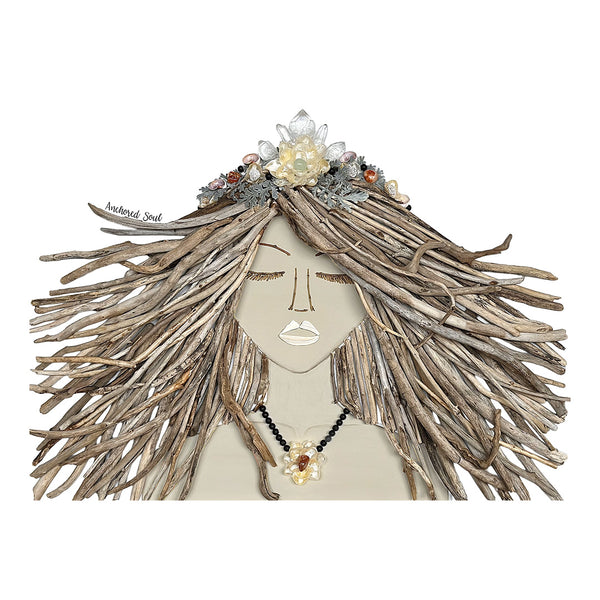 Goddess Pele original artwork by Alana Almonte