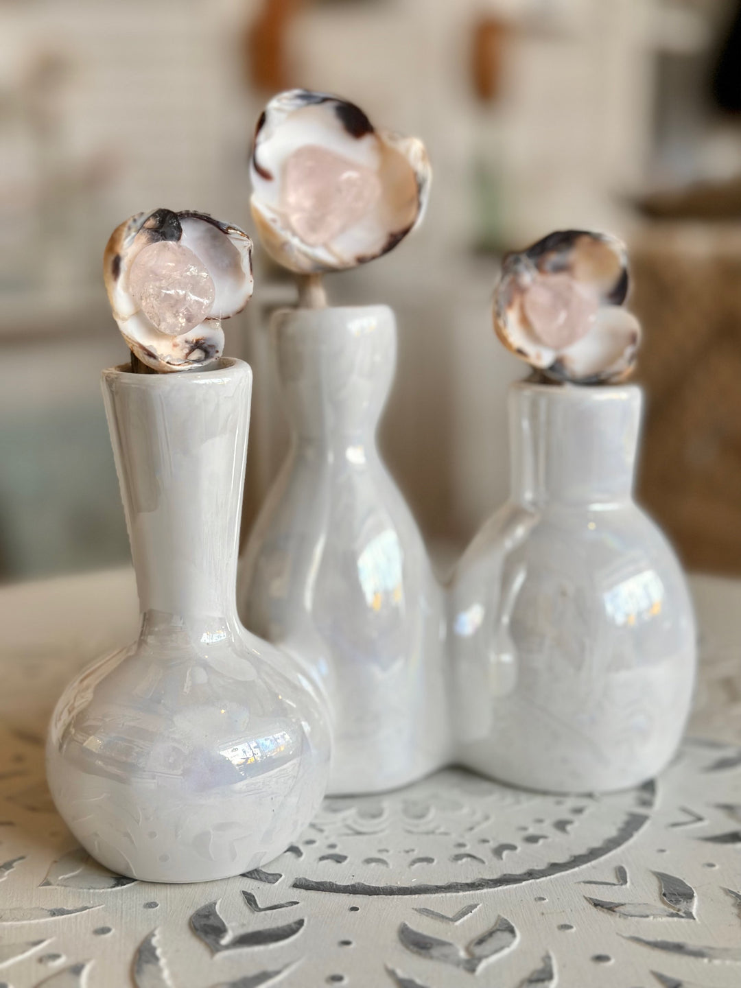 ZenFlower Trio - Rose Quartz  image 2