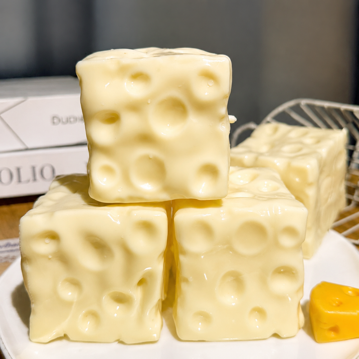 2.8" Cheese Block Squishy Stress Toy