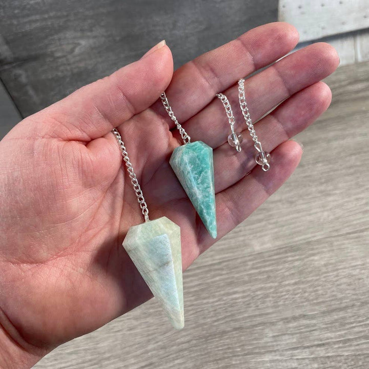 Gemstone Pendulums