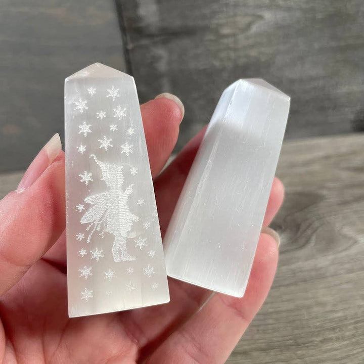 Selenite Tower Crystal