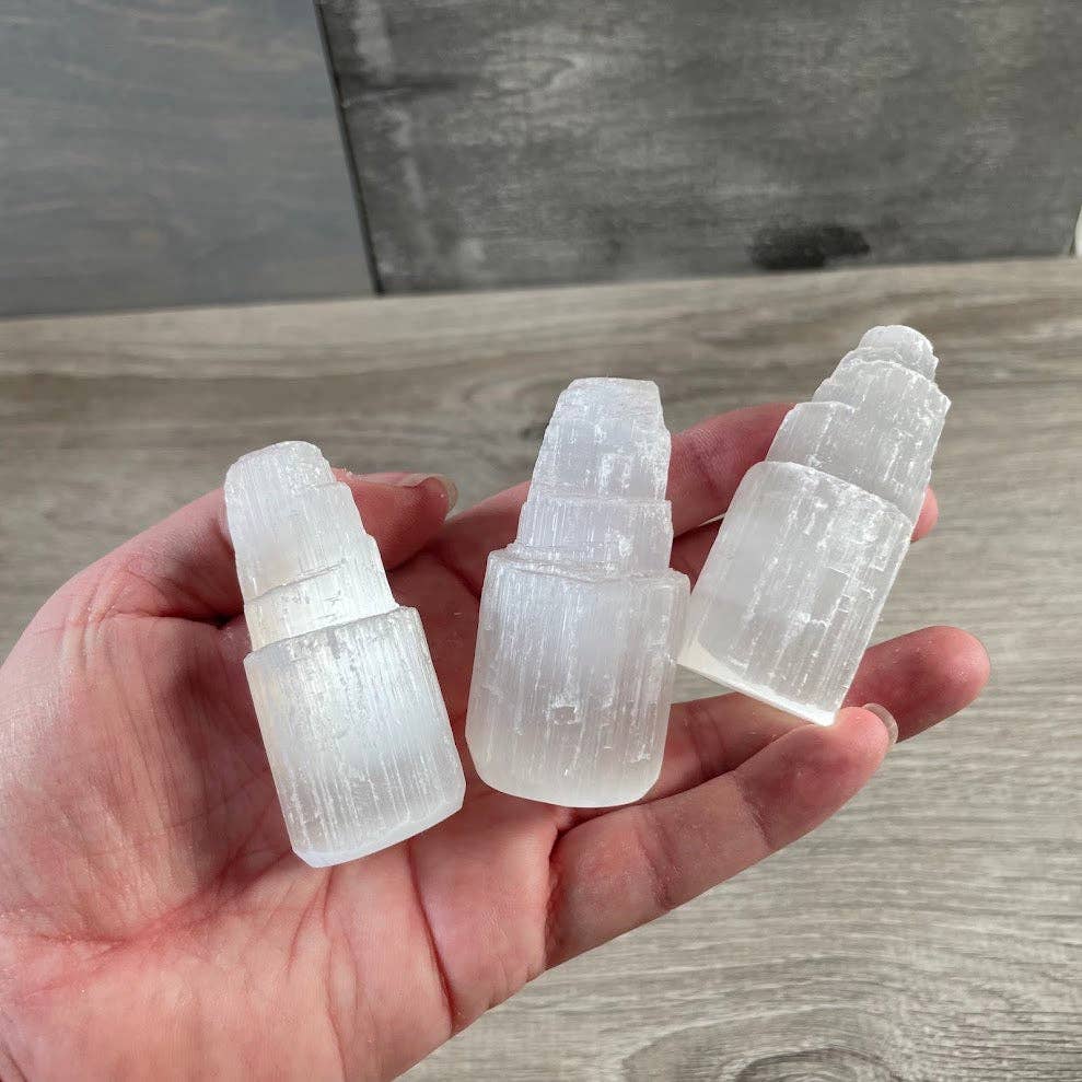 Selenite Tower Crystal