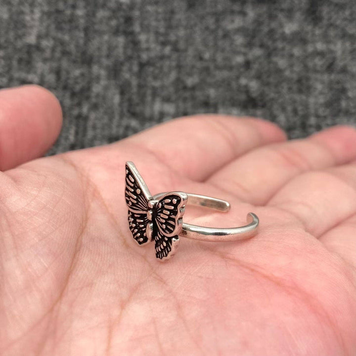 Vintage Butterfly Adjustable Ring