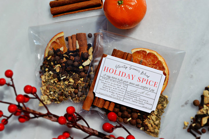 Simmer Stovetop Potpourri Holiday Spice Fall Christmas Blend