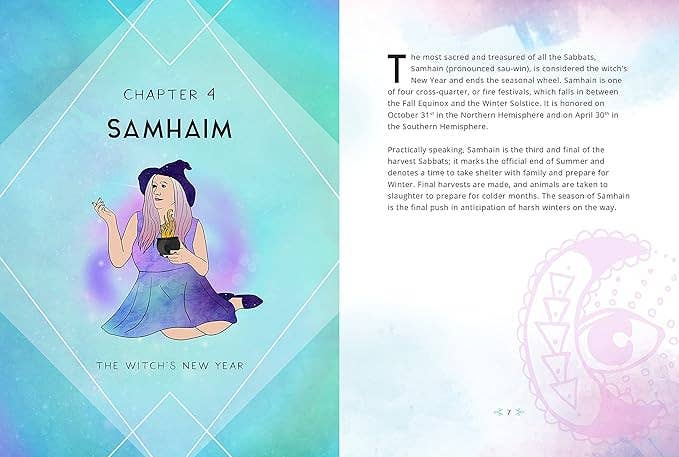 The Zenned Out Guide to Understanding the Wheel of the Year hardback book
