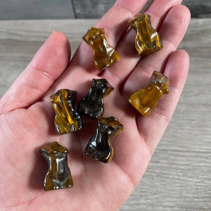 Small Gemstone Goddess Figurines