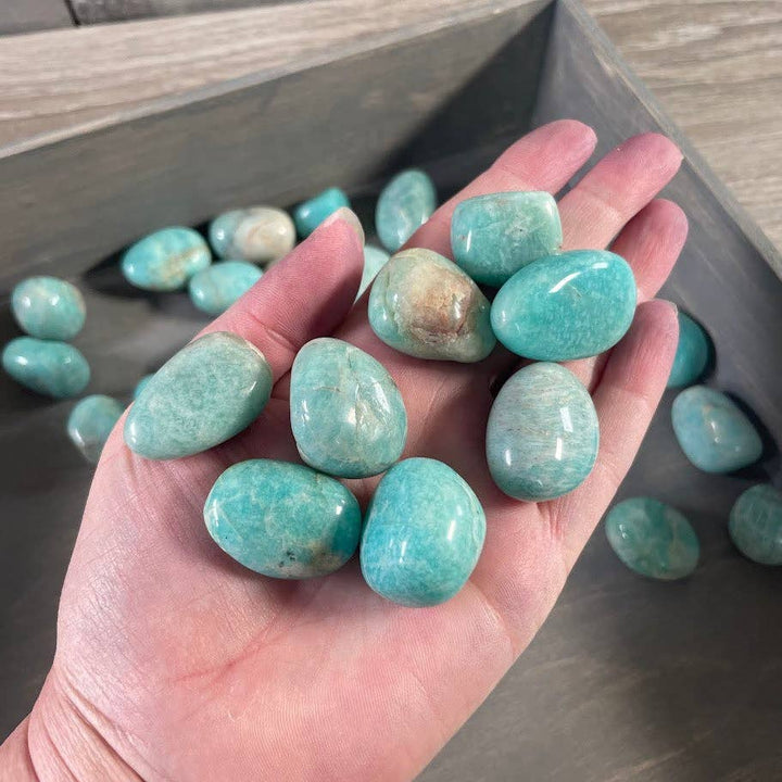 Amazonite Tumbled Healing Crystals