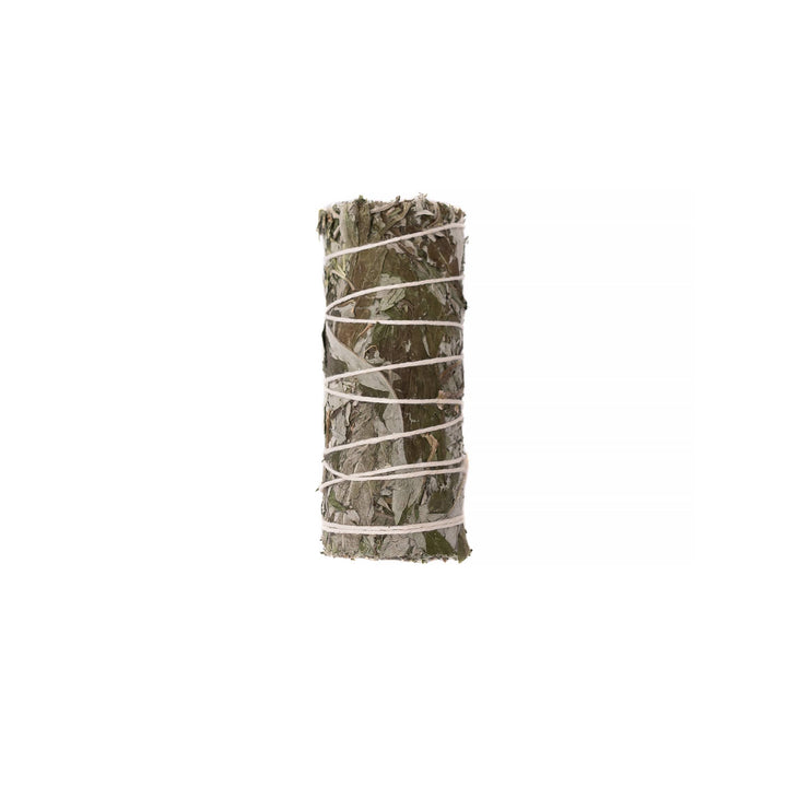Handcrafted mugwort herb wand for smoke cleansing rituals and intuitive spiritual wellness