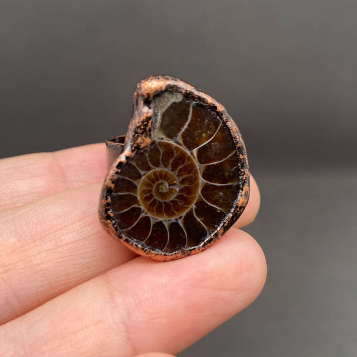 Vintage Ammonite Ring