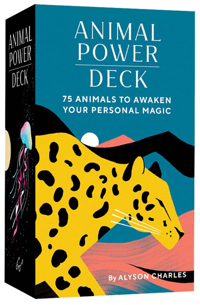 Animal Power Deck oracle cards featuring illustrated animal wisdom for spiritual guidance