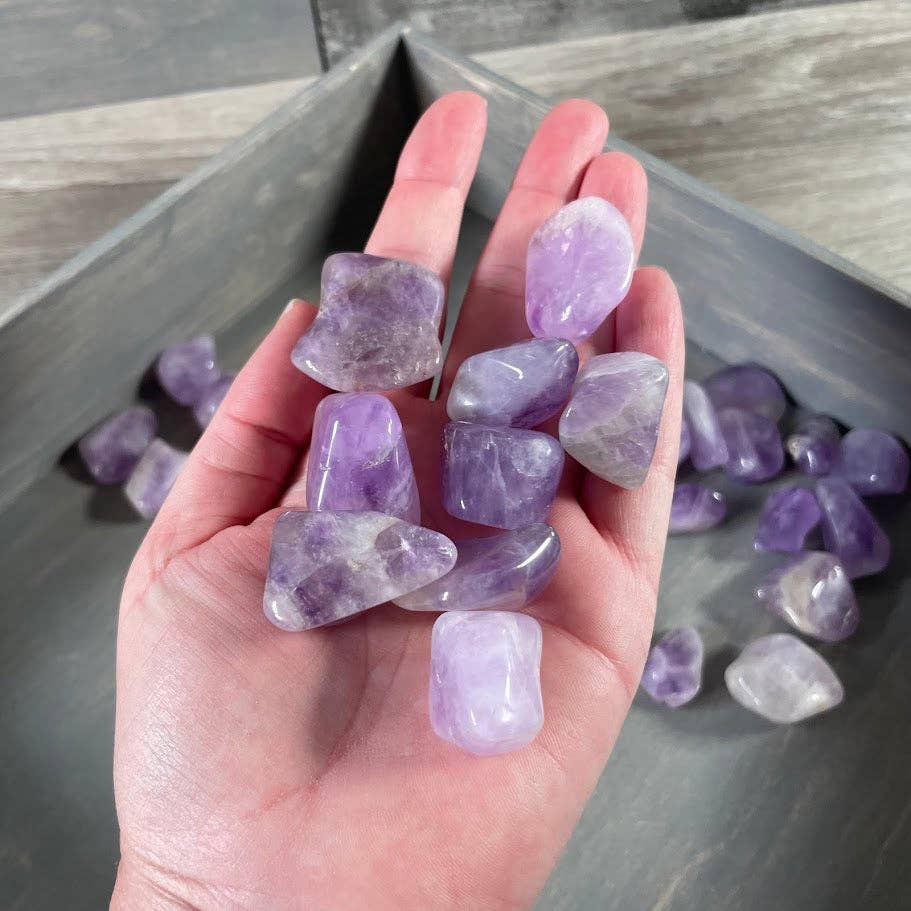 Amethyst Tumbled Stones
