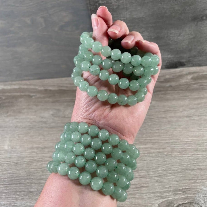 Gemstone Beaded Bracelets 10mm – Crystal Healing Jewelry