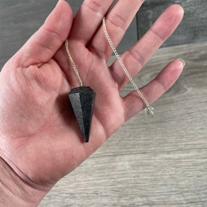 Natural gemstone pendulums for divination and healing crystal rituals at Anchored Soul