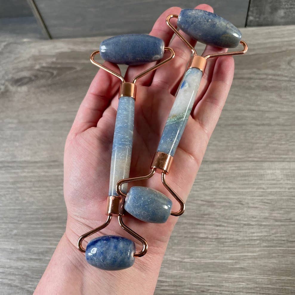 Gemstone Facial Rollers for Skincare