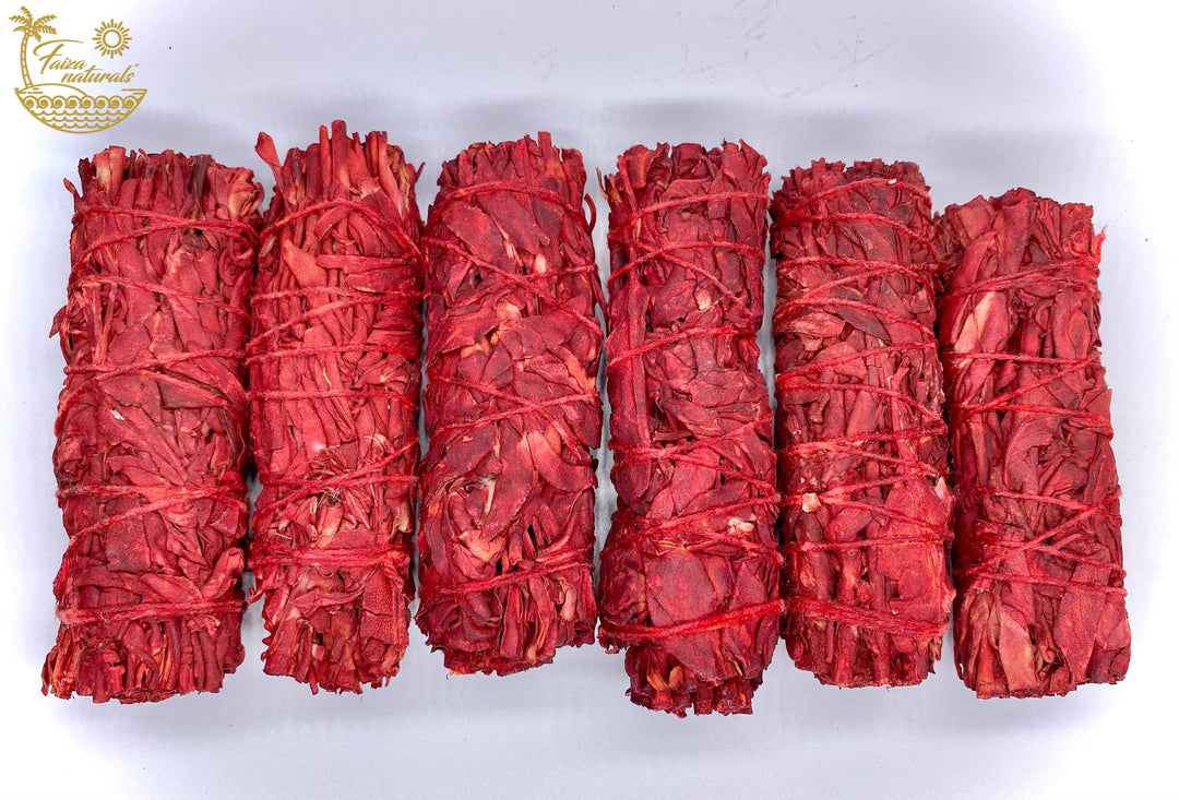 Dragons Blood White Sage Bundle for smudging, cleansing rituals, and spiritual wellness