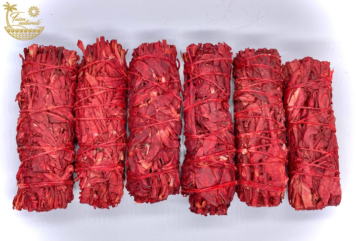 Dragons Blood White Sage Bundle for smudging, cleansing rituals, and spiritual wellness