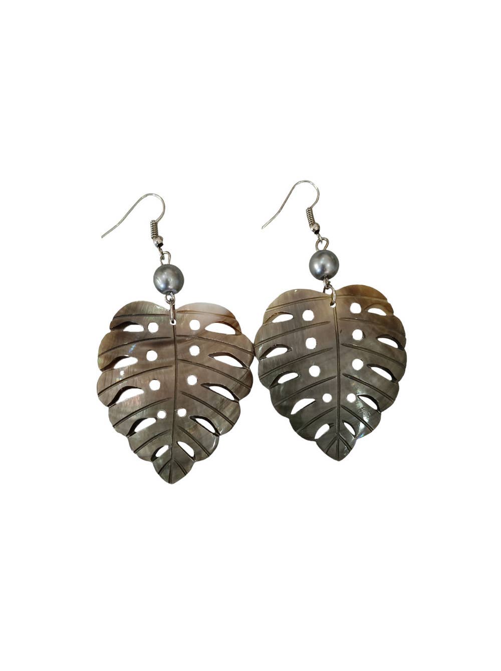 Monstera Leaf Earrings
