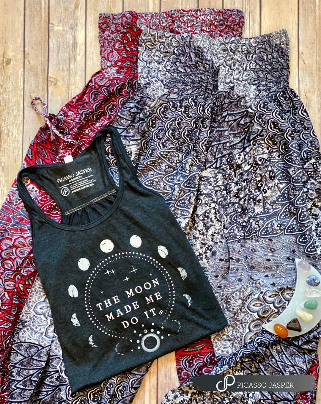 "The Moon Made Me Do It" Flowy Tank