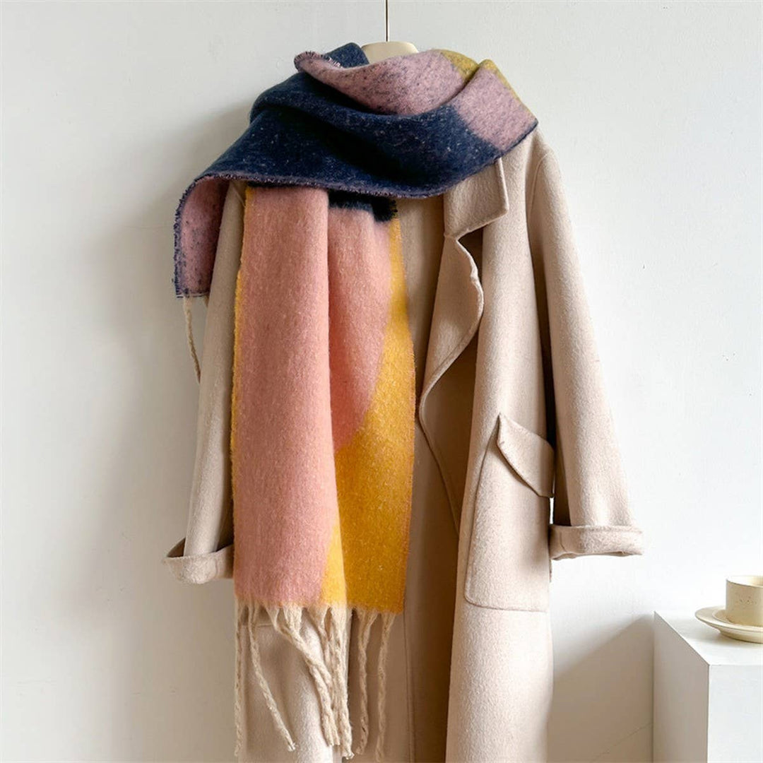 Thick Fringe Scarf