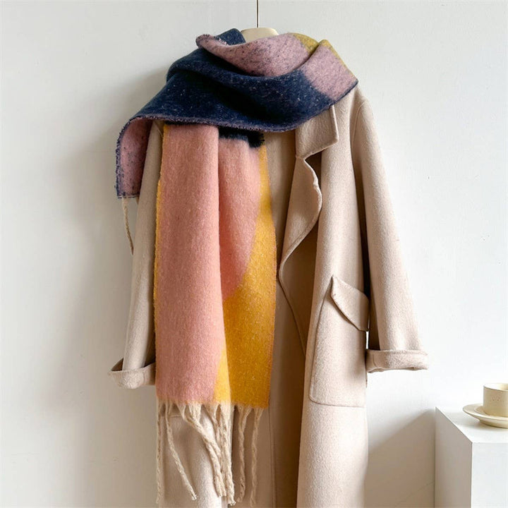 Thick Fringe Scarf