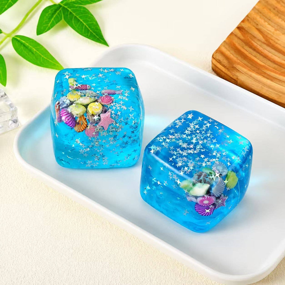 Ocean Star Ice Cube Squishy Stress Relief Toy