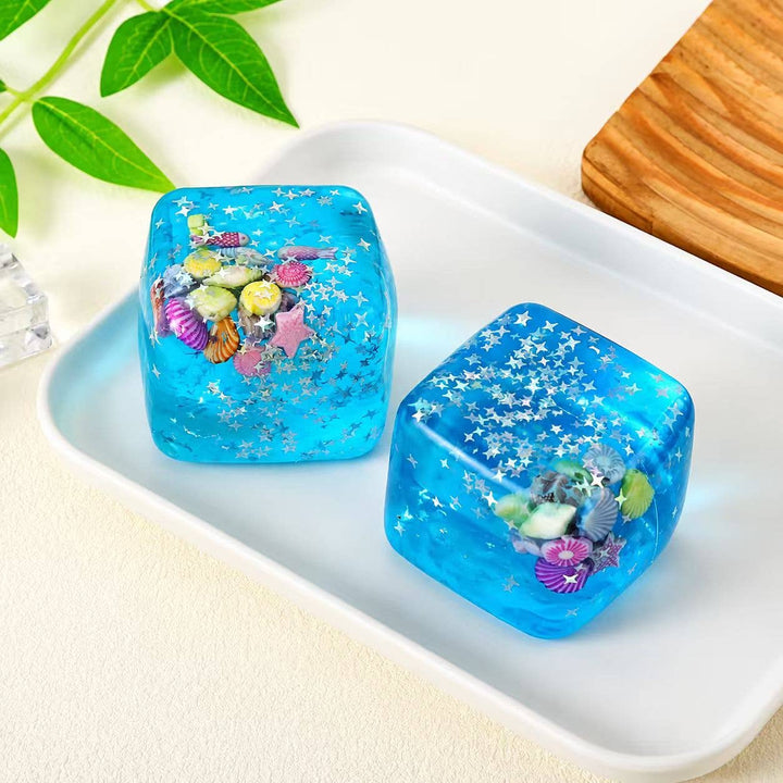 Ocean Star Ice Cube Squishy Stress Relief Toy