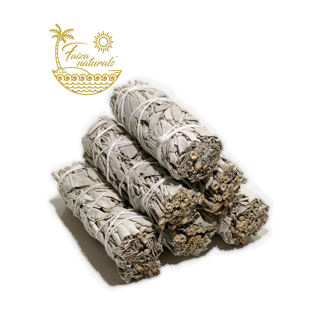 White Sage Bundle 4 inch California White Sage Farm for sacred smudging rituals