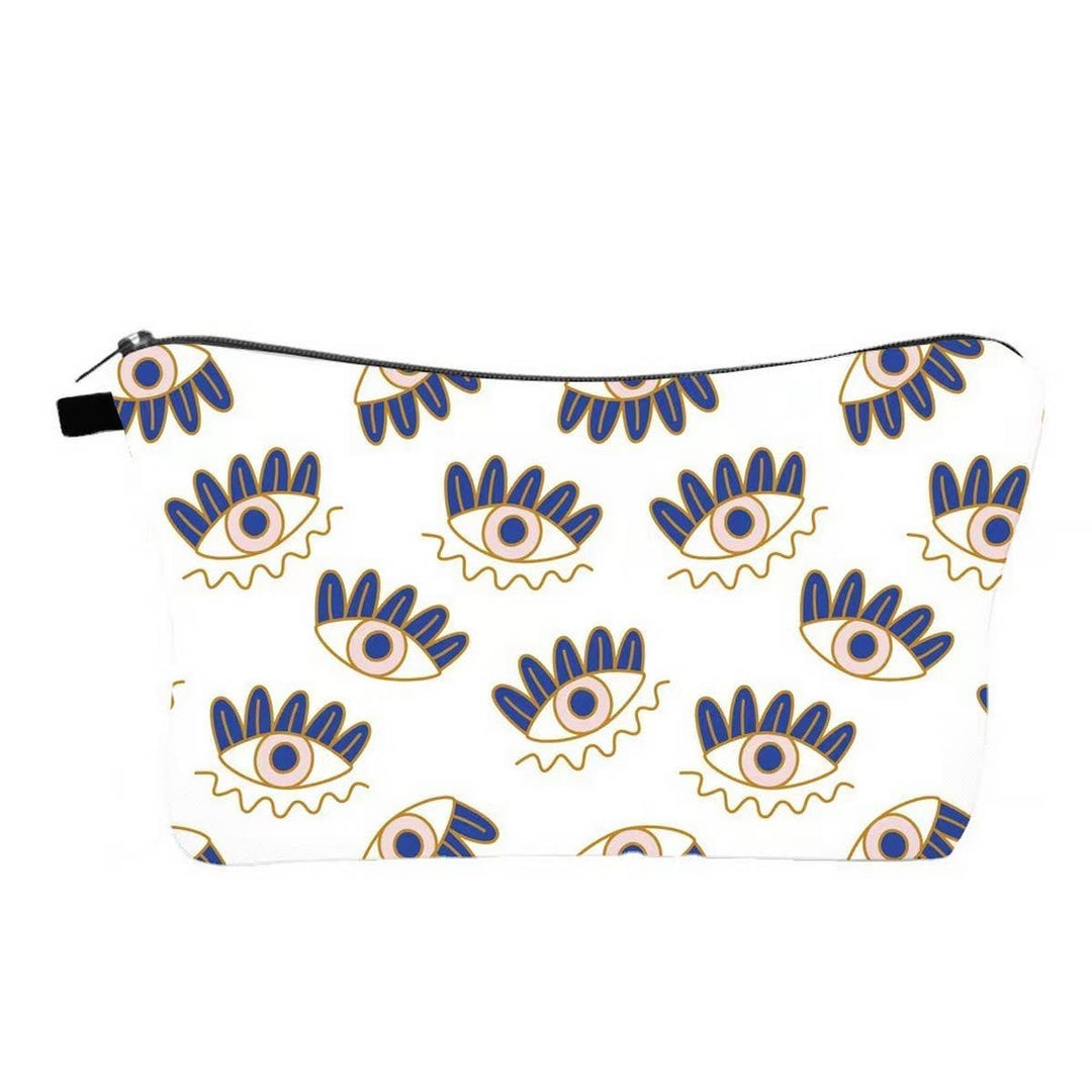 Evil Eye Print | Cosmetic Bag / Tarot Card Pouch