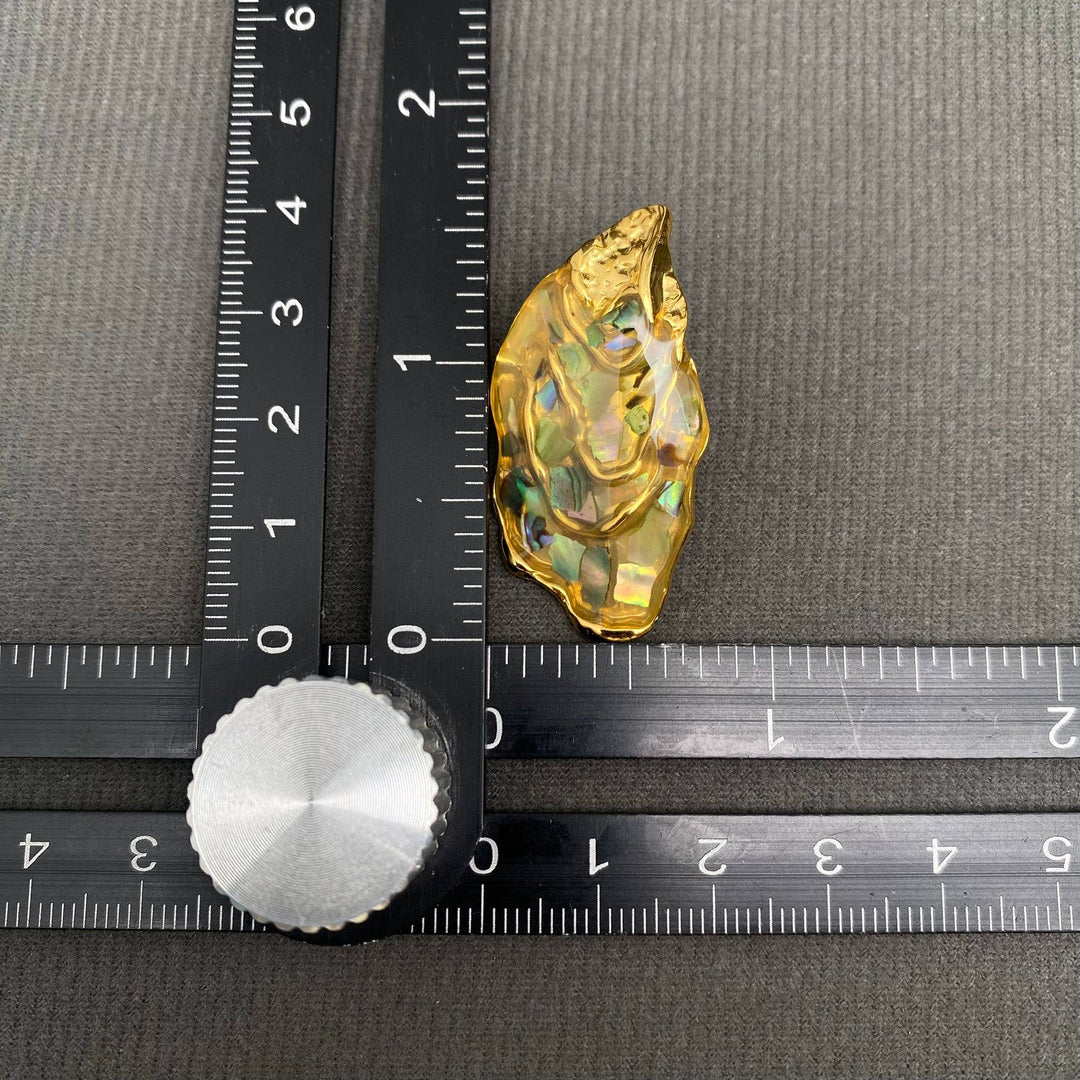 Oyster Shell 18K Gold Plated Earrings
