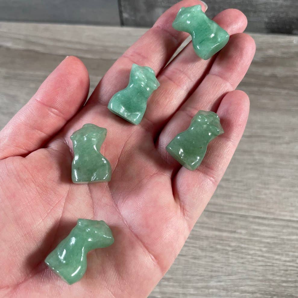 Small Gemstone Goddess Figurines