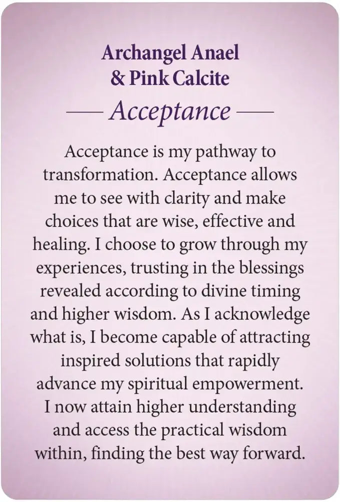 Pocket Crystal Mandala Activation Cards 56-card deck for spiritual affirmations and meditation