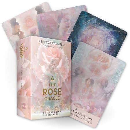 The Rose Oracle 44-card deck by Rebecca Campbell for sacred feminine wisdom