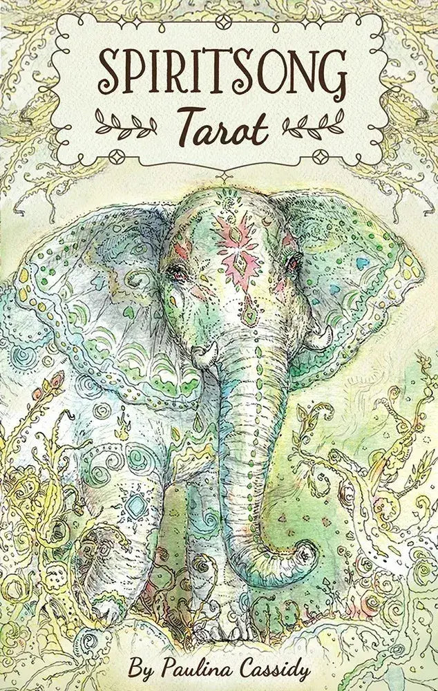 Spiritsong Tarot Deck by Paulina Cassidy with shamanic animal guide artwork