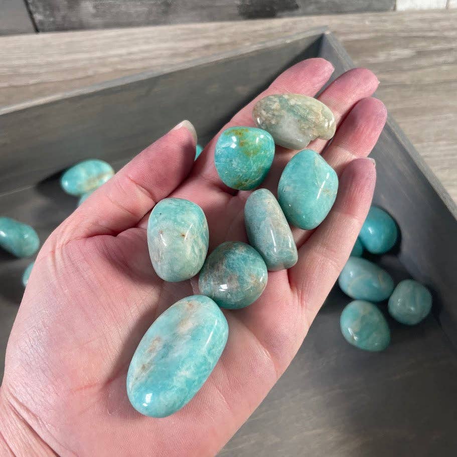 Amazonite Tumbled Healing Crystals