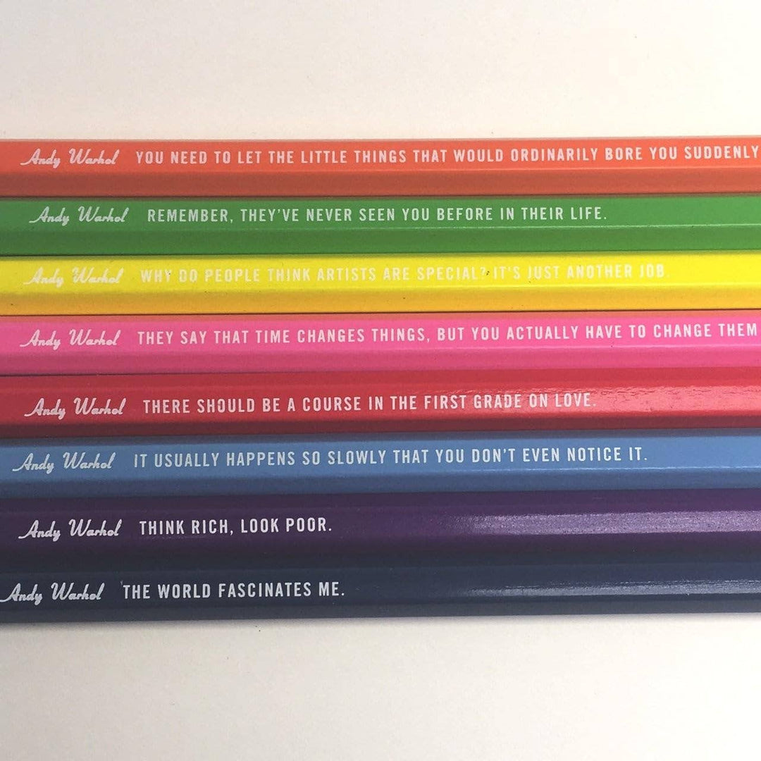Andy Warhol Colored Pencils