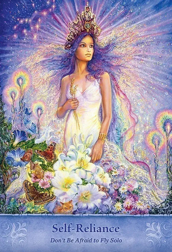 Mystical Wisdom Card Deck for affirmation and meditation from Anchored Soul Boutique