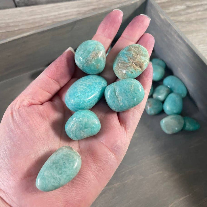Amazonite Tumbled Healing Crystals