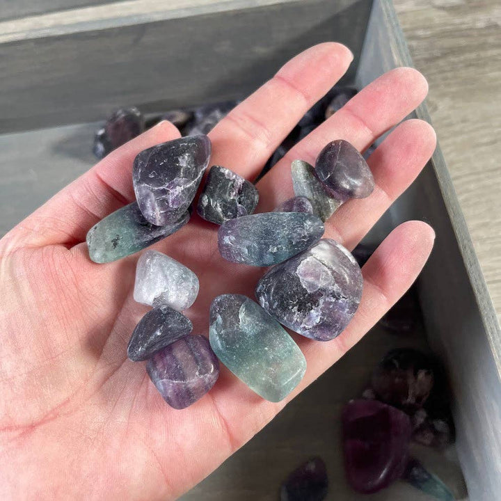 Tumbled Fluorite Healing Crystals