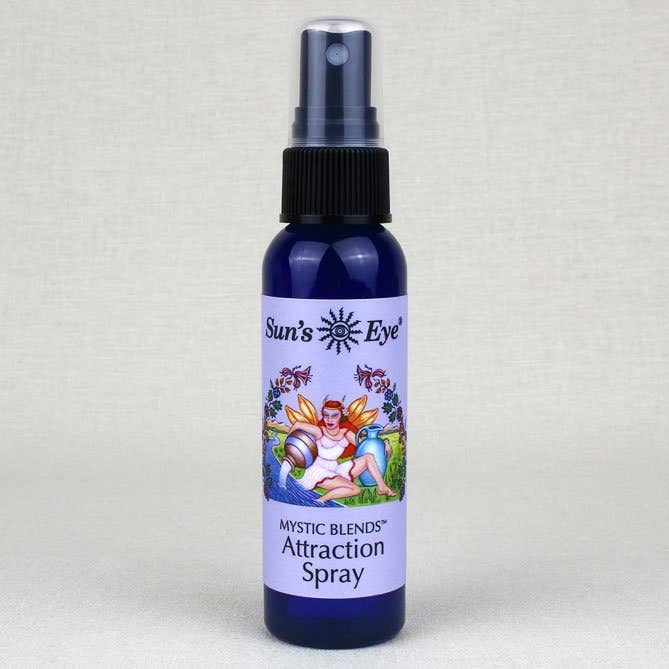 Attraction Spray 2 oz intention room spray for coastal wellness and mindful ritual