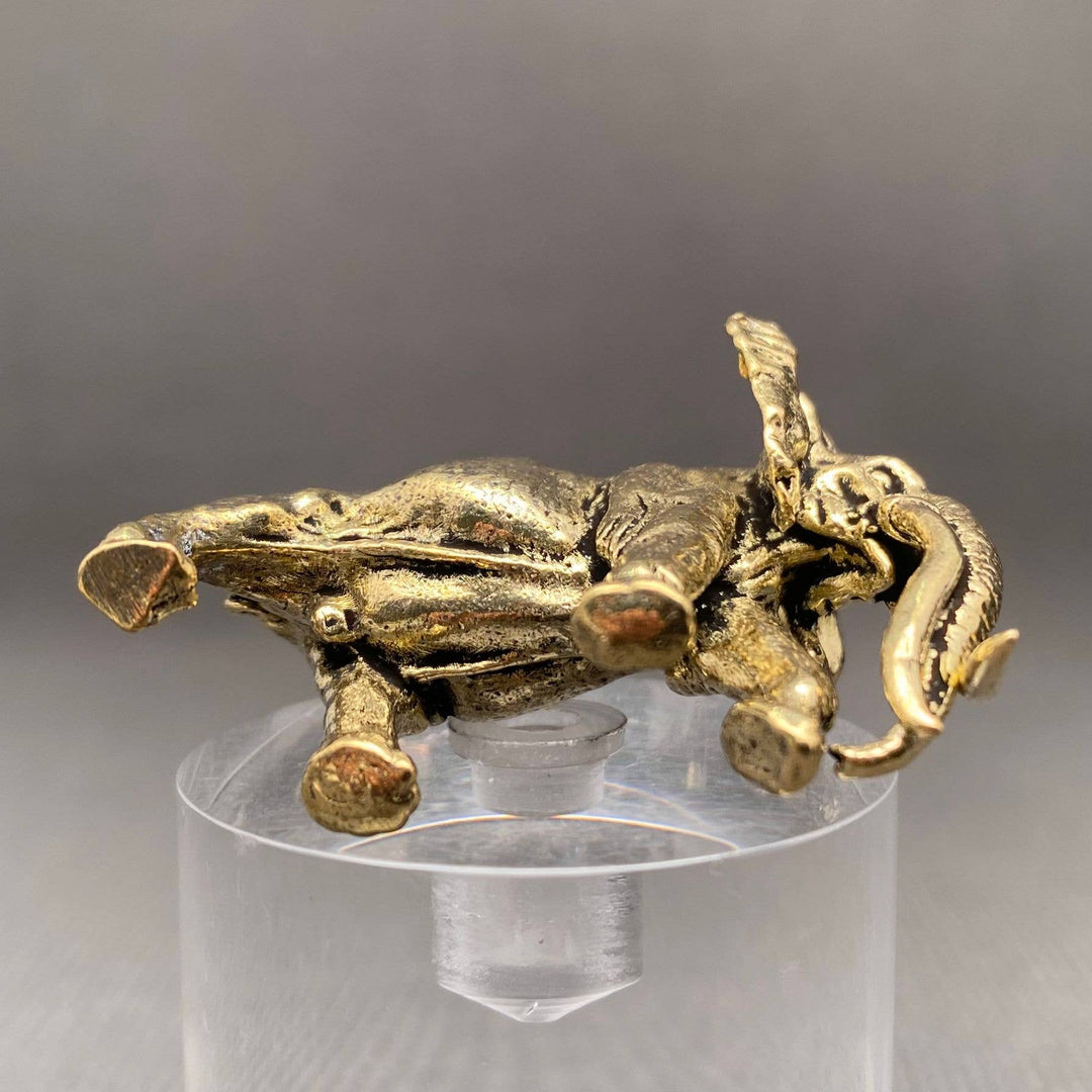 Brass Mammoth Elephant Desktop Ornament