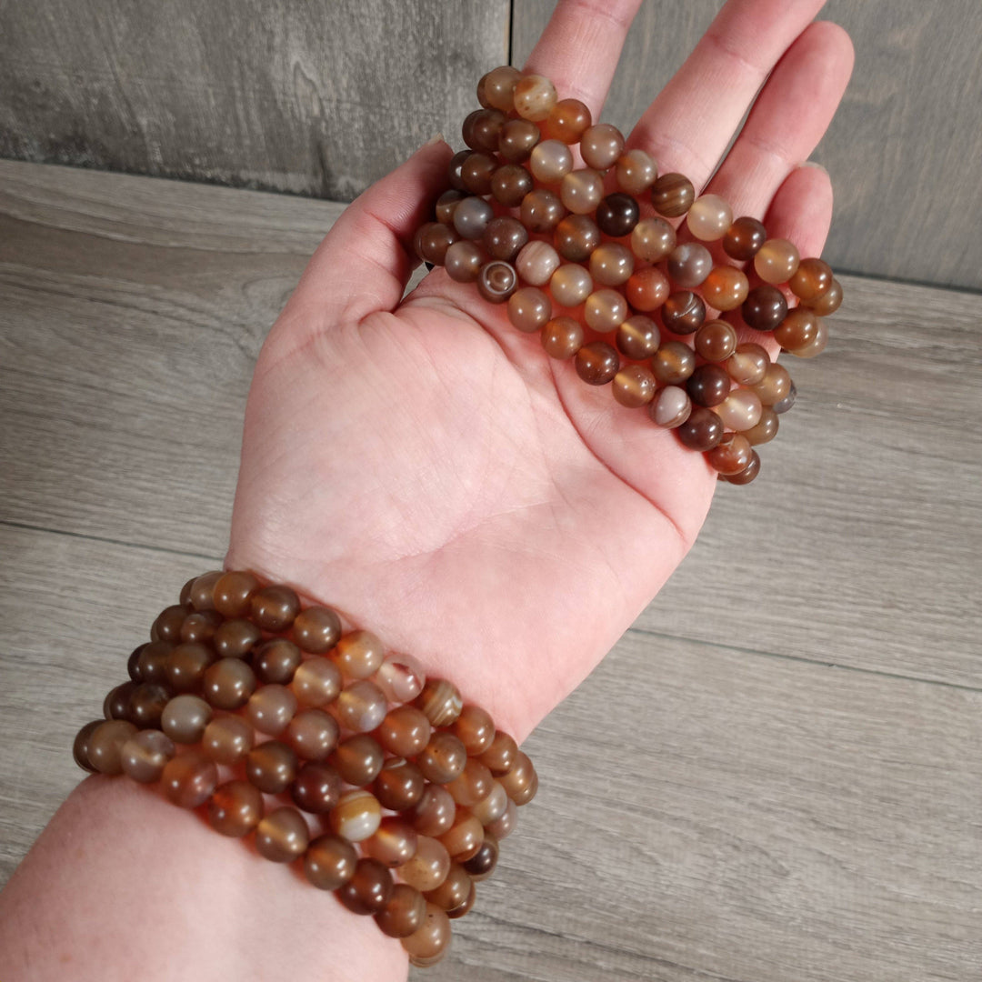 Healing Crystal Bracelets- 8mm Round