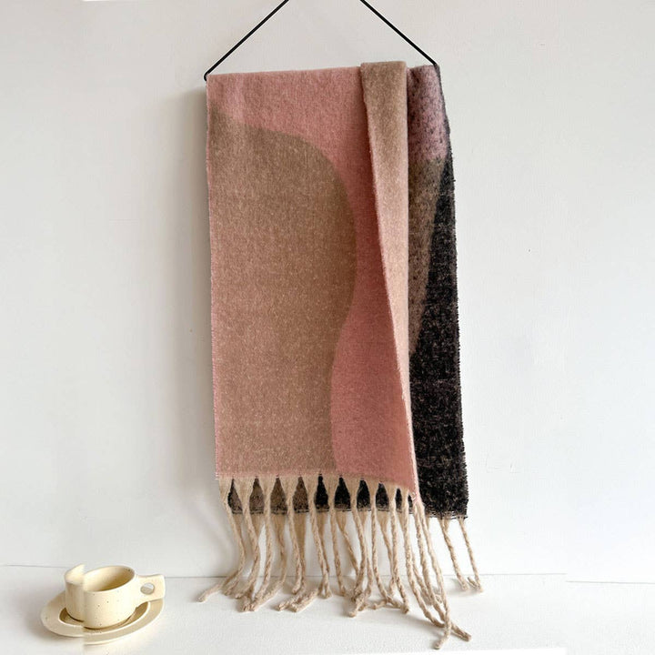 Thick Fringe Scarf