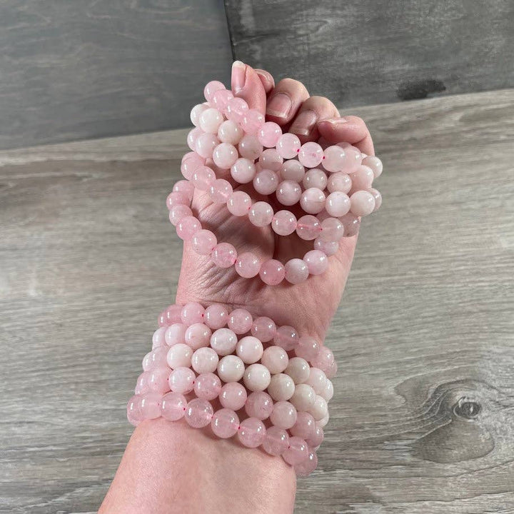 Gemstone Beaded Bracelets 10mm – Crystal Healing Jewelry
