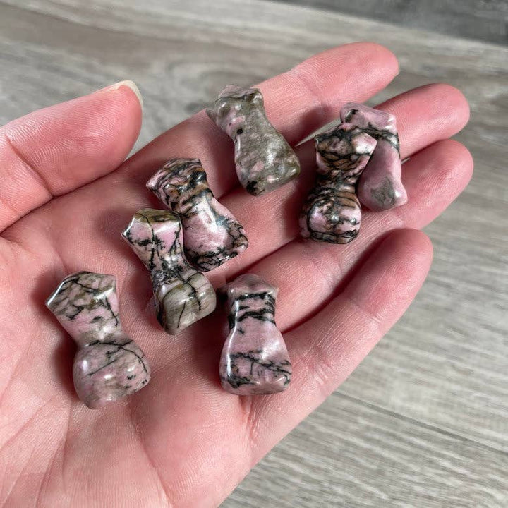 Small Gemstone Goddess Figurines