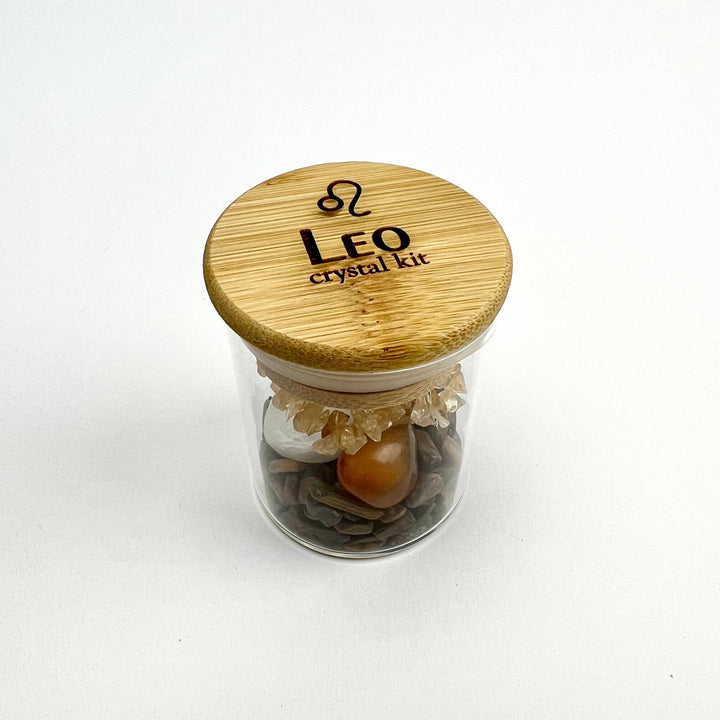 Zodiac Crystal Kits stretch bracelet with healing gemstones for your cosmic sign