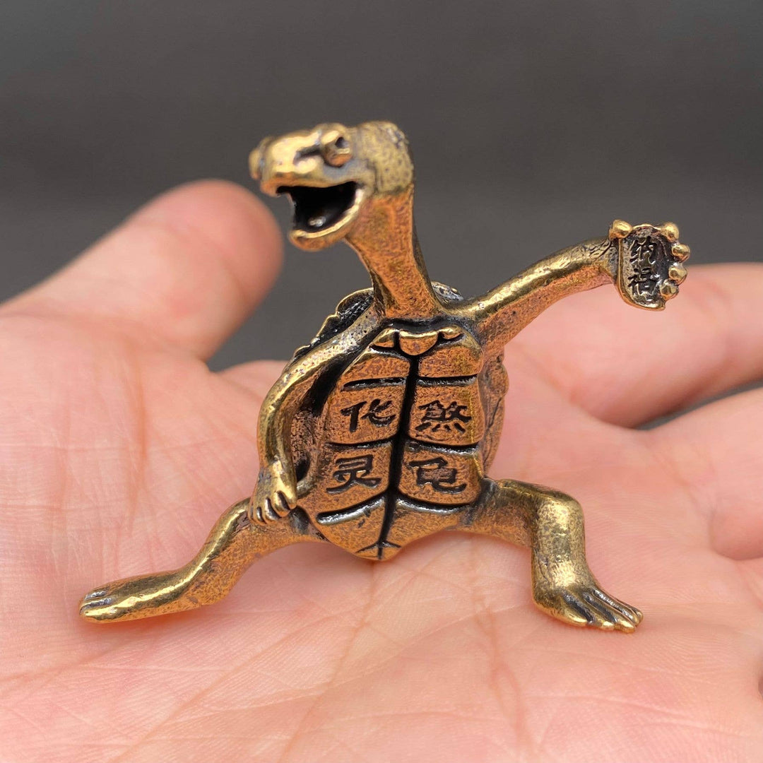Chinese Brass Turtle Decoration Ornaments