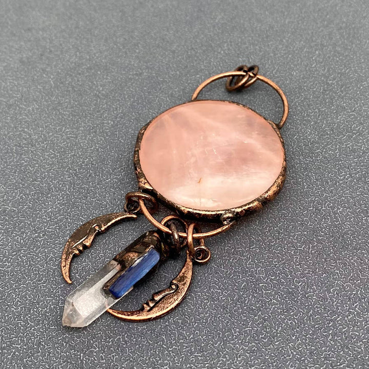 Crystal Sun God Moon Craft Charm