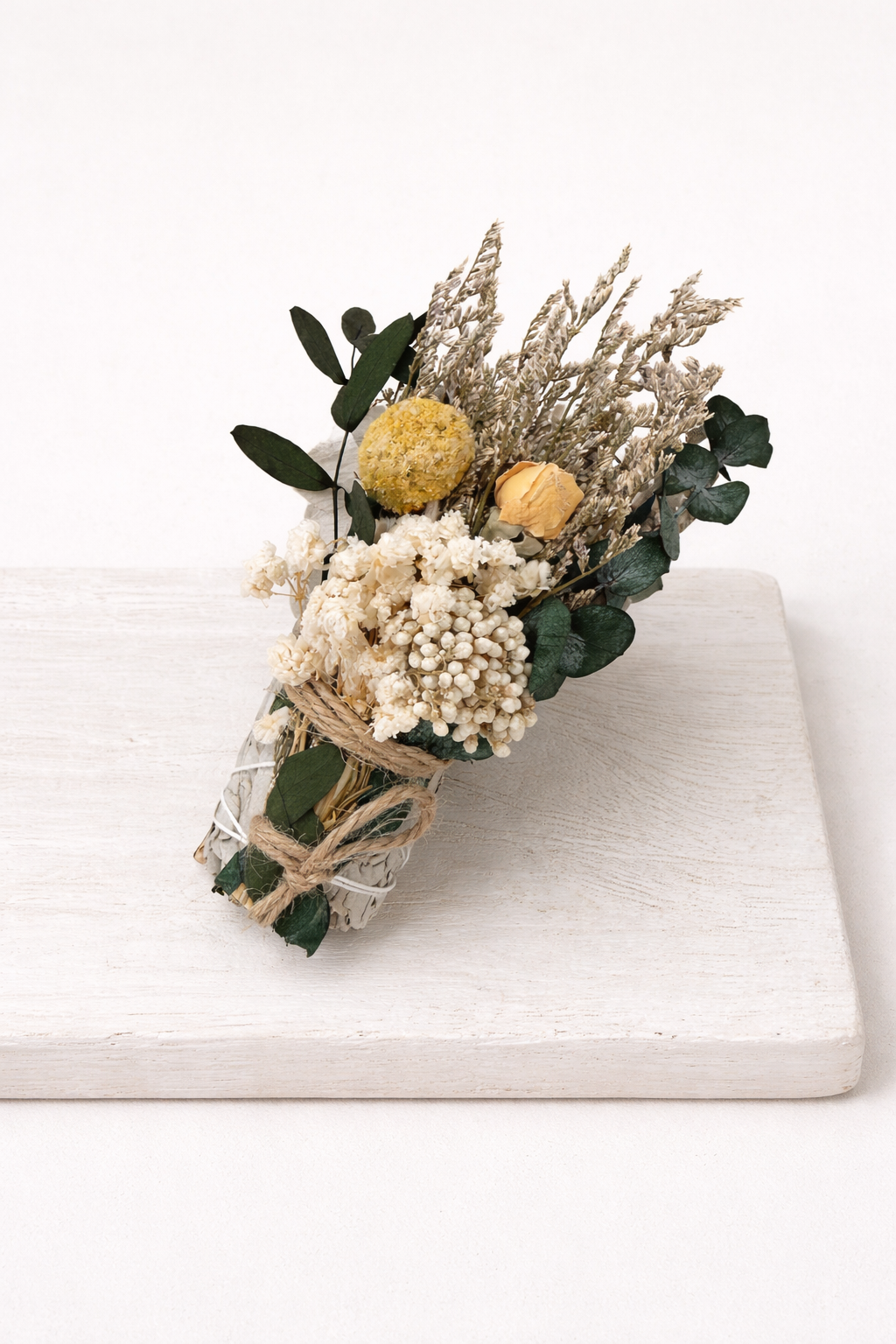 Handcrafted White Sage, Lavender &amp; Flower Smudge Sticks | Cleanse &amp; Serenity