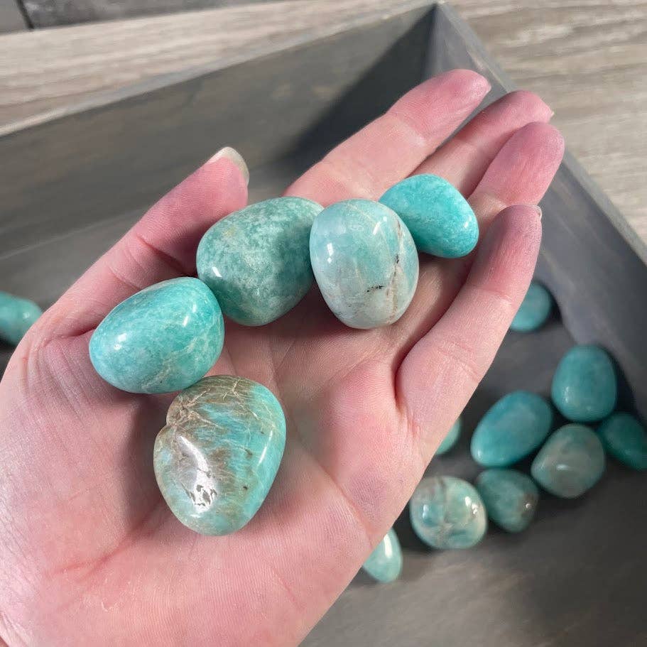 Amazonite Tumbled Healing Crystals