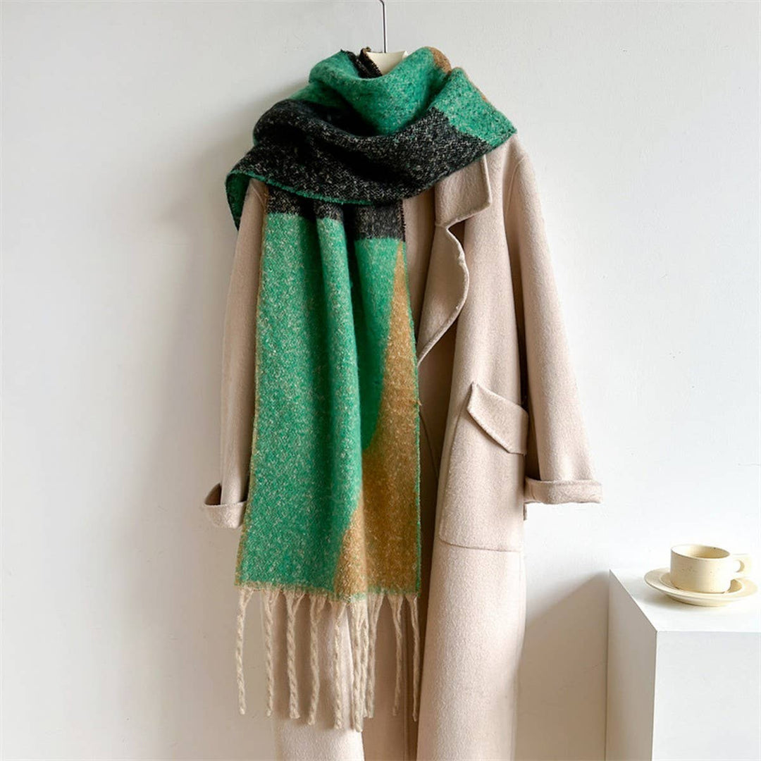 Thick Fringe Scarf